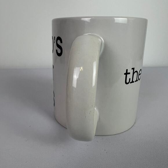 THE OFFICE Michael Scott "WORLD'S BEST BOSS" 4" Large Ceramic Mug 20oz - Picture 8 of 12